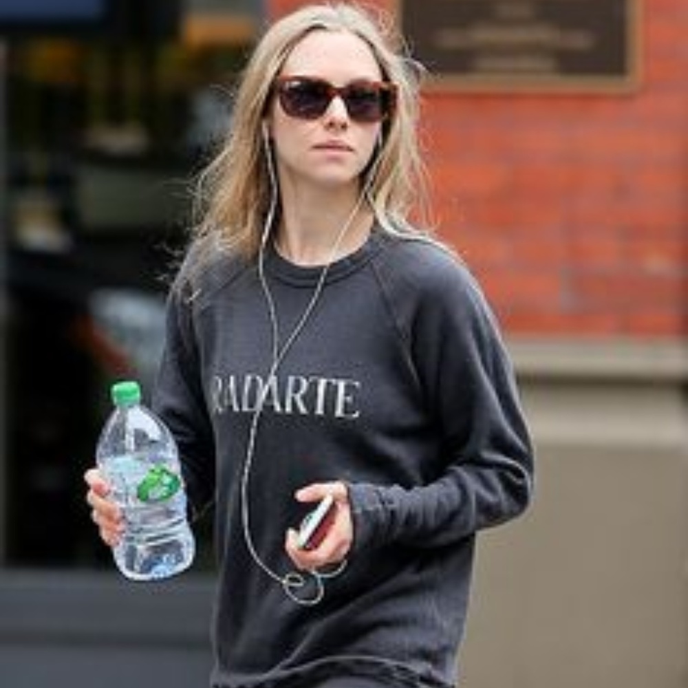 Rodarte Radarte Black/Grey Sweatshirt, Women’s XS
